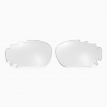 Walleva Clear Non-Polarized Replacement Vented Lenses for Oakley Jawbone Sunglasses